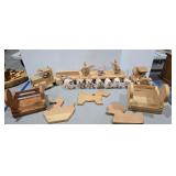 Handcrafted wooden toys