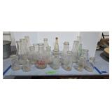 Lot of milk bottles some are Delaware