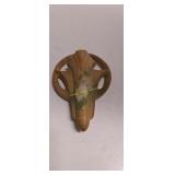 Roseville Wall Vase Number 1285-6 With Chip On