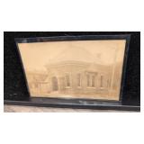 Postcard Harrington Delaware first national Bank