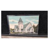 Postcard Wyoming Delaware Methodist Church