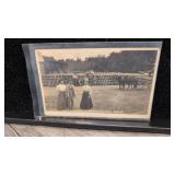 Postcard blackbird station Delaware at the t