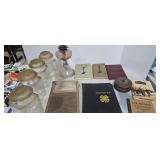 Delaware books washboard oil lamps canister set