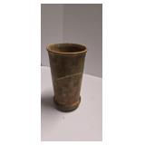 Vintage Antique Pottery Vase 6-in Diameter 10.75