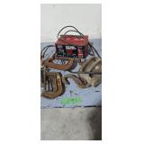 C clamps pulley century battery charger