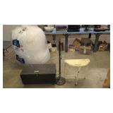 Half Round Table Floor Lamp And Roll Around