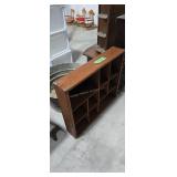 Wall shelf and galvanized tub