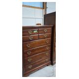 American Drew five drawer tall chest of drawers