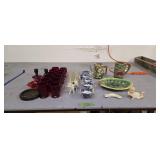 Ruby Glassware Majolica Etc