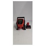 Milwaukee Compact Inflator With Battery New