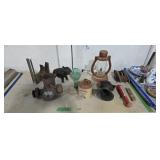 Carriage light lantern cast iron elephant Bank