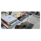 Paper cutter books Unico oil can etc