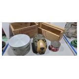 Remington Express wooden shell box tool carrier