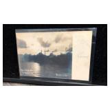 Postcard Seaford Delaware moonlight on the