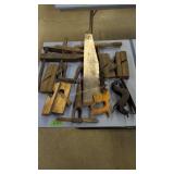 Antique Tools Planes Augers As Shown