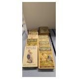Lots of bobsy twins books and cookbook dated 1913