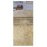 Antique Wooden Carpenters Tool Box 38 Inches