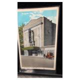 Postcard Milford Delaware new theater