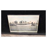 Postcard Bowers Beach Delaware the Helen g