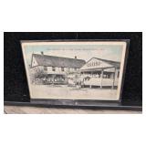 Postcard Bowers Beach Delaware the Johnson hotel