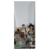 Glassware milk bottles camera as shown