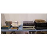 Vintage Sears minnow bucket damaged washbowl and