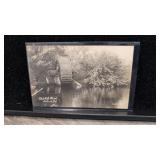 Postcard Milford Delaware Old Mill wheel by