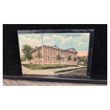 Postcard Milford Delaware high School