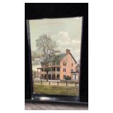 Postcard Georgetown Delaware eagle hotel