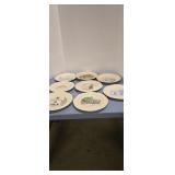 Lot of Delaware Church plates