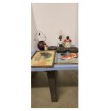 Advertising ashtrays cast iron and Jemima Bank