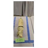 Antique Brass Steam Whistle 11.5 In