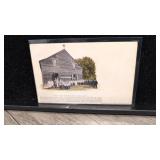 Postcard Laurel Delaware Christ Church broad Creek