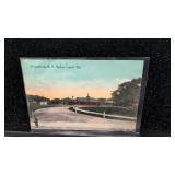 Postcard Laurel Delaware Pennsylvania railroad