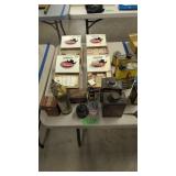 Lot Of Advertising Tins Cigar Boxes Fishing