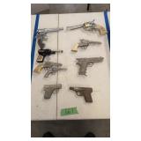 Group Of Vintage Toy Cap Guns