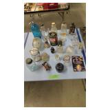 Bottles Jars Banks Etc As Shown
