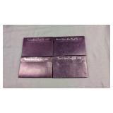 Four United States proof sets 1984, 1985, 1986,