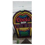 Coors beer lighted sign 31 by 48 will not come on