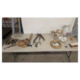 Vintage clay target throwers fish decoy g