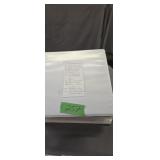 Binder Of Football Programs College And Nfl