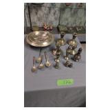 15 Pieces Of Antique Sterling Silver