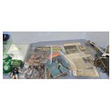 Vintage Western comic books figurines etc