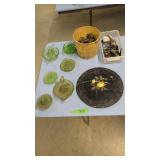 Depression Glass Juicers Gun Parts Etc