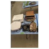 Antique Telephones Sunbeam Griddle Etc