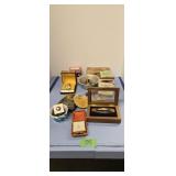 Penn knife watch small clock Avon bottles