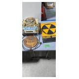 Fallout shelter metal sign Schlitz beer sign