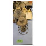 Lantern boat light Oriental vases games etc