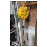 Bayco Retractable Electric Cord Mounted On Wall