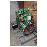 Large John Deere Industrial Engine Pan Flywheel